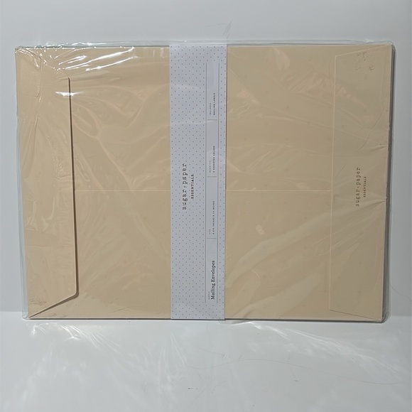 Sugar Paper Assorted Colors Mailing Envelopes Set of 2 - Picture 6 of 15